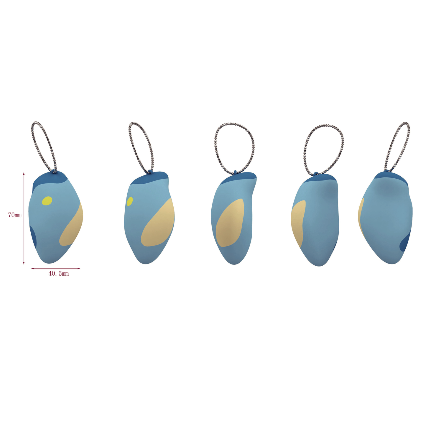 Blue Keyring