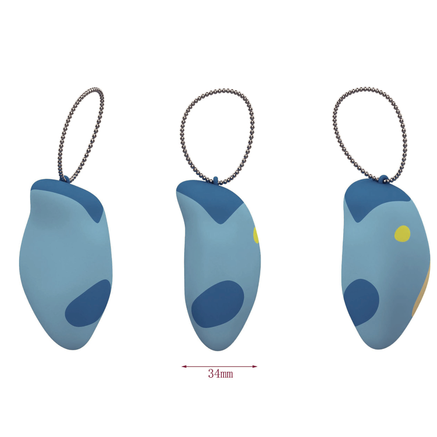 Blue Keyring
